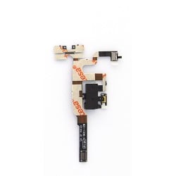 Nappe prise jack + mute et volume + micro d'ambiance pour iPhone 4S Noir photo 2