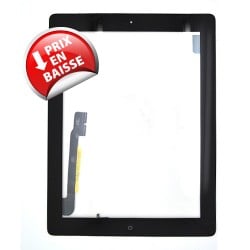 Vitre tactile Qualité premium pour iPad 4 noir photo 2