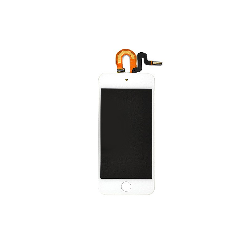 Vitre tactile BLANCHE avec écran LCD qualité  PREMIUM pour iPod Touch 5 photo 2