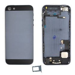 Coque arrière Noire pour iPhone 5 complète photo 2