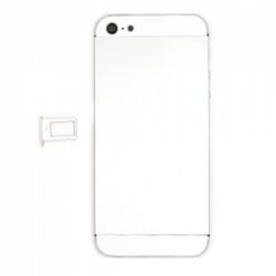 Coque arrière Silver pour iPhone 5 complète photo 3