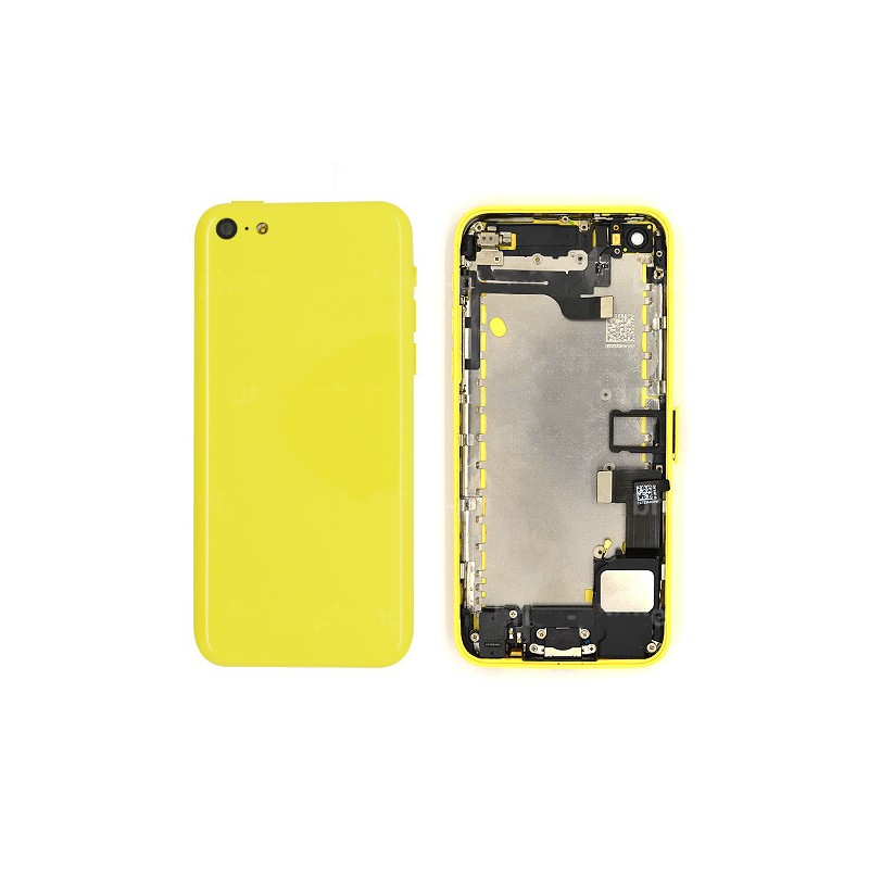 Coque arrière Jaune pour iPhone 5C photo 2