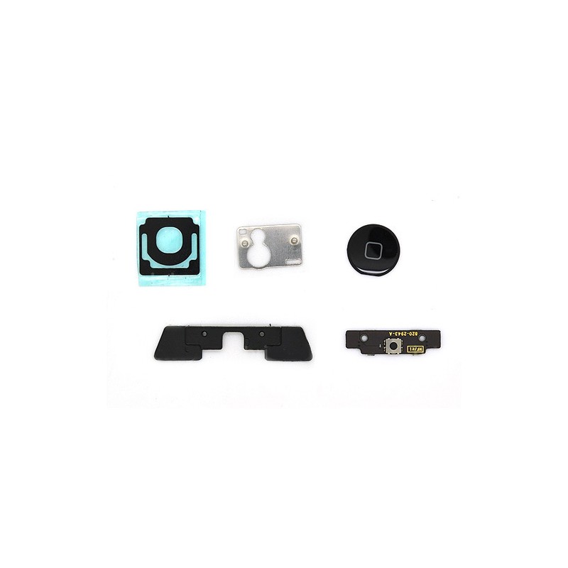 Lot de 5 composants pour bouton home noir iPad 2 photo 2