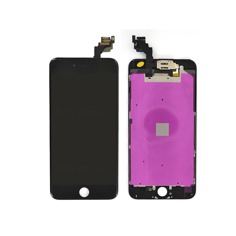 Ecran NOIR iPhone 6 PLUS PREMIUM pré-assemblé photo 2