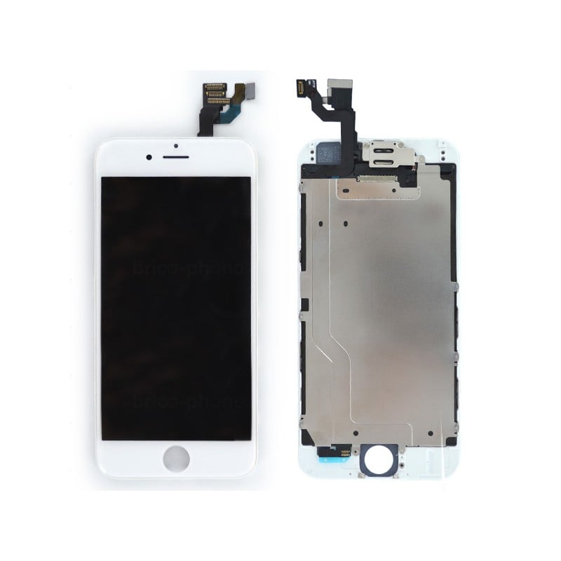 Ecran BLANC iPhone 6 RAPPORT QUALITE / PRIX pré-assemblé photo 2