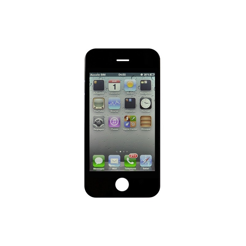 Ecran NOIR iPhone 4 compatible Premier prix photo 2