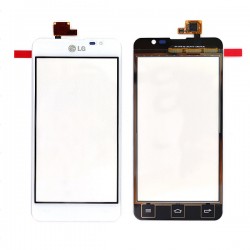 Vitre tactile BLANCHE pour LG Optimus F5 photo 2