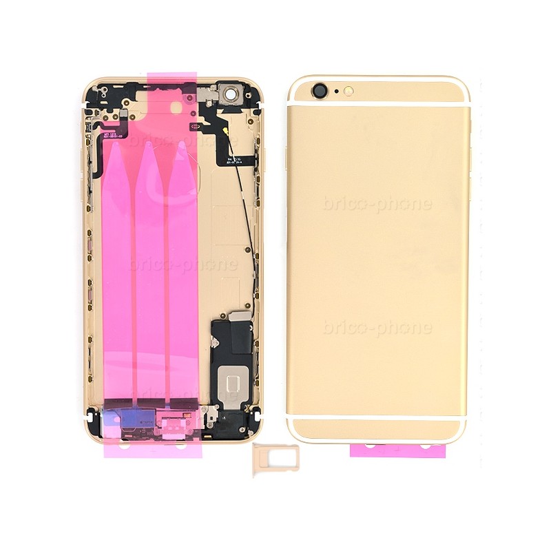 Coque arrière Gold pour iPhone 6S Plus complète photo 2