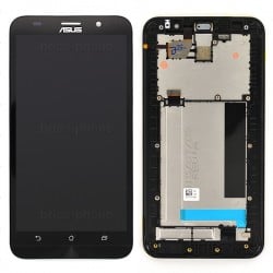 Ecran 5.5"" NOIR COMPLET prémonté sur châssis pour Asus Zenfone 2 photo 2