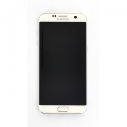 Ecran Amoled Blanc et vitre prémontés pour Samsung Galaxy S7 Edge photo 2