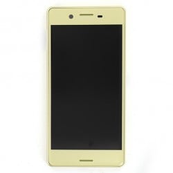 Bloc Ecran Lime avec châssis pour Sony Xperia X / X Dual photo 2