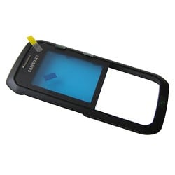 Bloc vitre avec chassis Noir pour Samsung Galaxy Xcover B550 photo 2