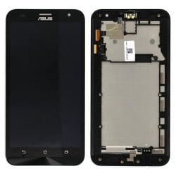 Ecran 5,5"" NOIR COMPLET prémonté sur châssis pour Asus Zenfone 2 LASER photo 2