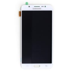 Ecran Amoled Blanc et vitre prémontés pour Samsung Galaxy J7 2016 photo 2