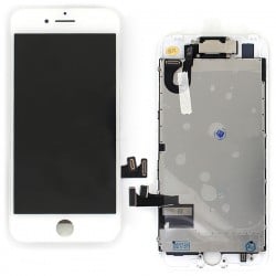 Ecran BLANC iPhone 7 PREMIUM pré-assemblé photo 2