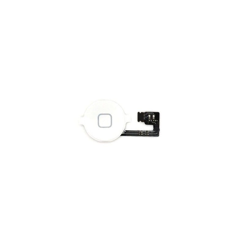 Nappe avec le bouton Home Blanc pour iPhone 4 photo 2