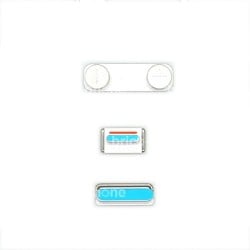 Lot de 3 boutons Bouton Power Mute et volume pour iPhone 5S photo 1