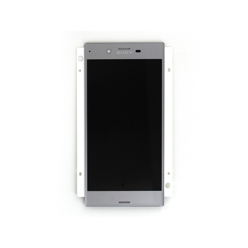 Ecran Argent avec Vitre et LCD prémontés pour Sony Xperia XZ / XZ Dual photo 2