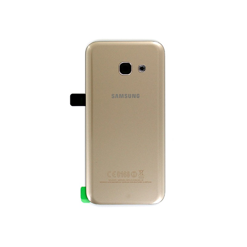 Vitre arrière GOLD pour Samsung Galaxy A3 2017 photo 2