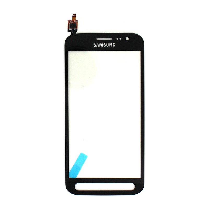 Vitre tactile Noire pour Samsung Galaxy Xcover 4 photo 2