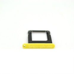 Rack carte sim pour iPhone 5C Jaune photo 2