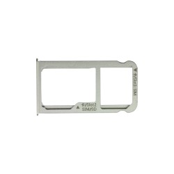 Rack tiroir carte SIM et SD Gris pour Huawei Mate 8 photo 2