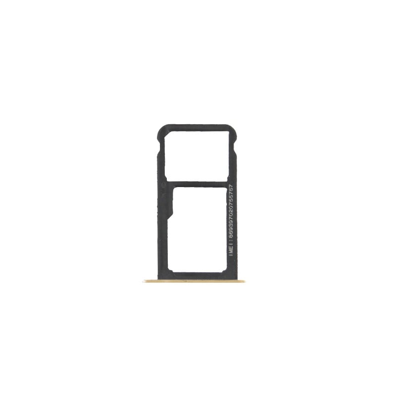 Rack tiroir cartes SIM et SD Or pour Huawei P9 Lite photo 2