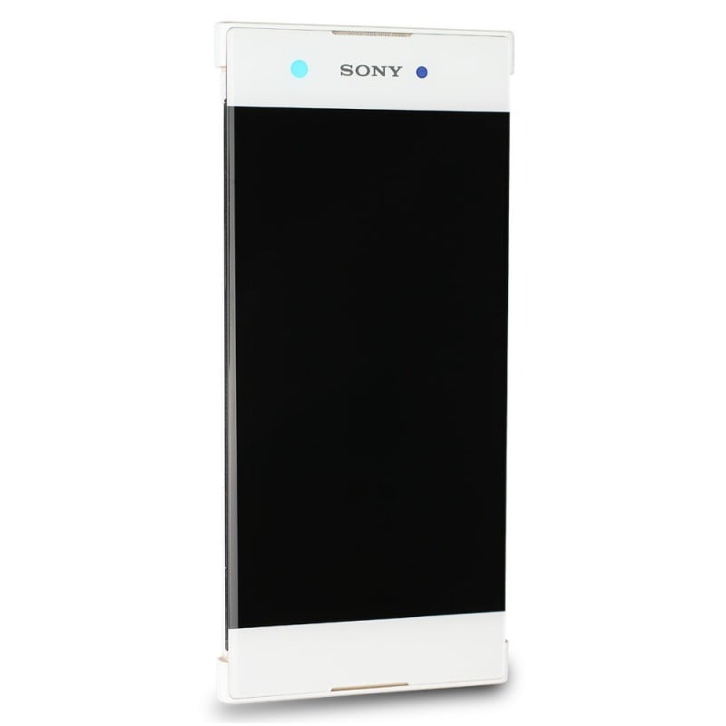 Bloc Ecran Blanc sur châssis pour Sony Xperia XA1 / XA1 Dual photo 2