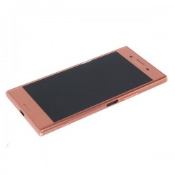 Bloc Ecran avec châssis pour Sony Xperia XZ Premium Rose photo 4