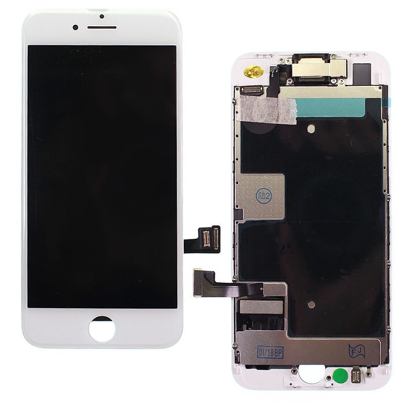 Ecran BLANC iPhone 8 RAPPORT QUALITE / PRIX Pré-assemblé photo 2