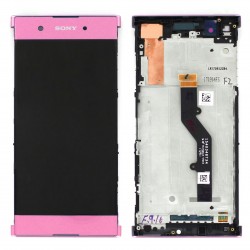 Bloc Ecran Rose sur châssis pour Sony Xperia XA1 Plus / XA1 Plus Dual photo 1