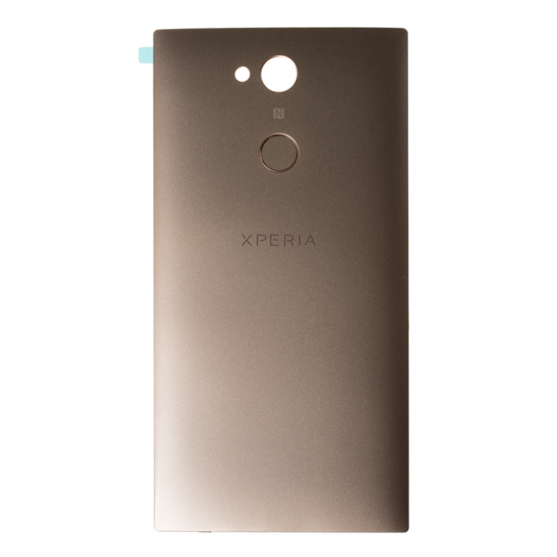 Coque arrière Or avec lecteur d'empreinte pour Sony Xperia L2 et L2 Dual Sim