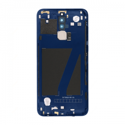 Coque arrière avec chassis et lecteur d'empreintes pour Huawei Mate 10 Lite Bleu photo 3