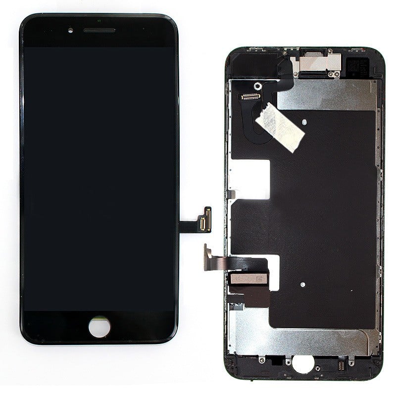 Ecran NOIR iPhone 8 Plus RAPPORT QUALITE / PRIX Pré-assemblé photo 1