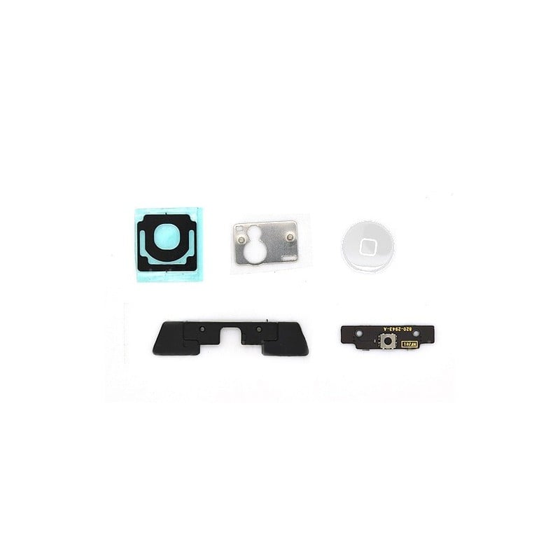 Lot de 5 composants pour bouton home blanc iPad 2 photo 2