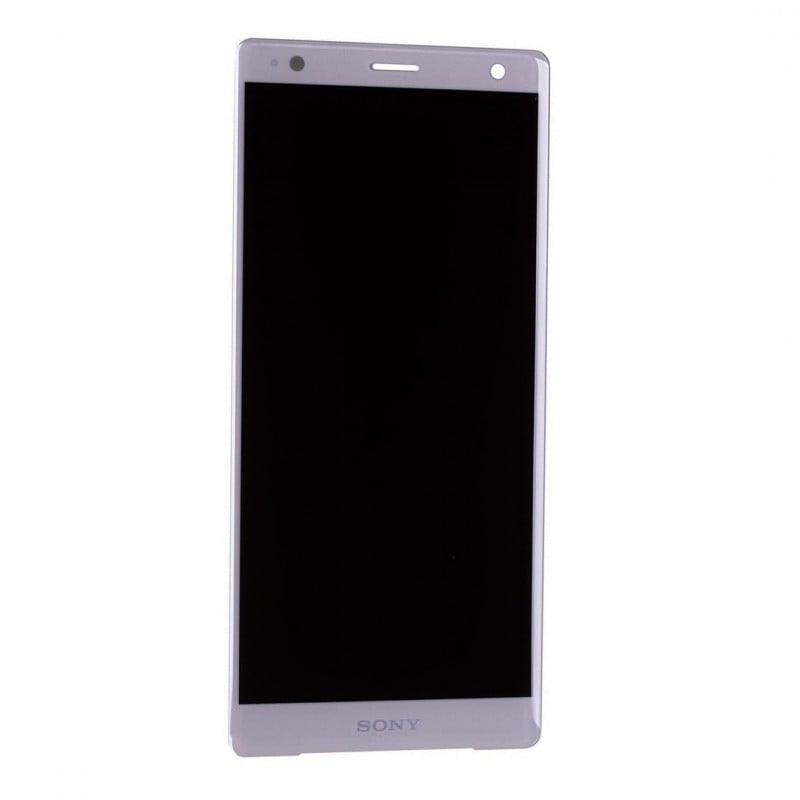 Ecran Argent avec Vitre et LCD prémontés pour Sony Xperia XZ2 / XZ2 Dual Photo 1