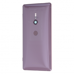 Coque arrière avec chassis et lecteur d'empreintes pour Sony Xperia XZ2 / XZ2 Dual Rose Photo 1