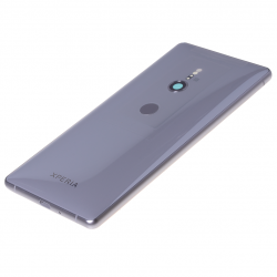 Coque arrière avec chassis et lecteur d'empreintes pour Sony Xperia XZ2 / XZ2 Dual Argent Photo 3