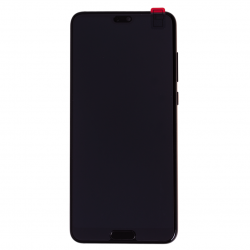 BLoc Ecran Noir COMPLET prémonté sur chassis + batterie pour Huawei P20 Pro Photo 2