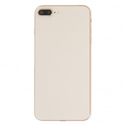 Coque arrière complète Or pour iPhone 8 Plus Photo 2