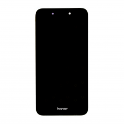 Bloc Ecran Noir COMPLET prémonté sur chassis + batterie pour Huawei Honor 6A Photo 2