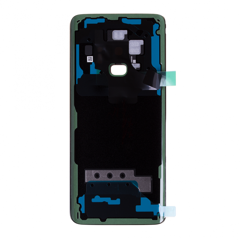 Vitre arrière compatible pour Samsung Galaxy S9 Noir Carbone Photo 2