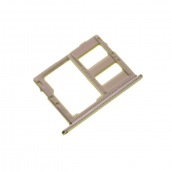 Rack tiroir carte mémoire Micro SD pour Samsung Galaxy J6 Or Photo 2