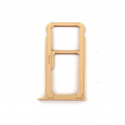 Rack tiroir carte SIM et SD Or pour Huawei Mate 9 Photo 2