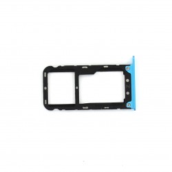 Rack tiroir cartes SIM et SD pour Xiaomi Redmi Note 5 Bleu Photo 1