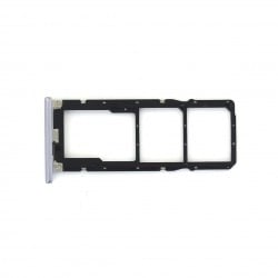 Rack tiroir cartes Double SIM et SD pour Xiaomi Redmi S2 Argent Photo 2