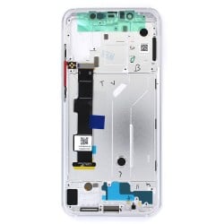 Bloc Ecran Argent COMPLET prémonté sur chassis pour Xiaomi Mi 8 Photo 2