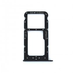 Rack tiroir carte SIM et SD Noir pour Huawei Honor 9 Lite Photo 1