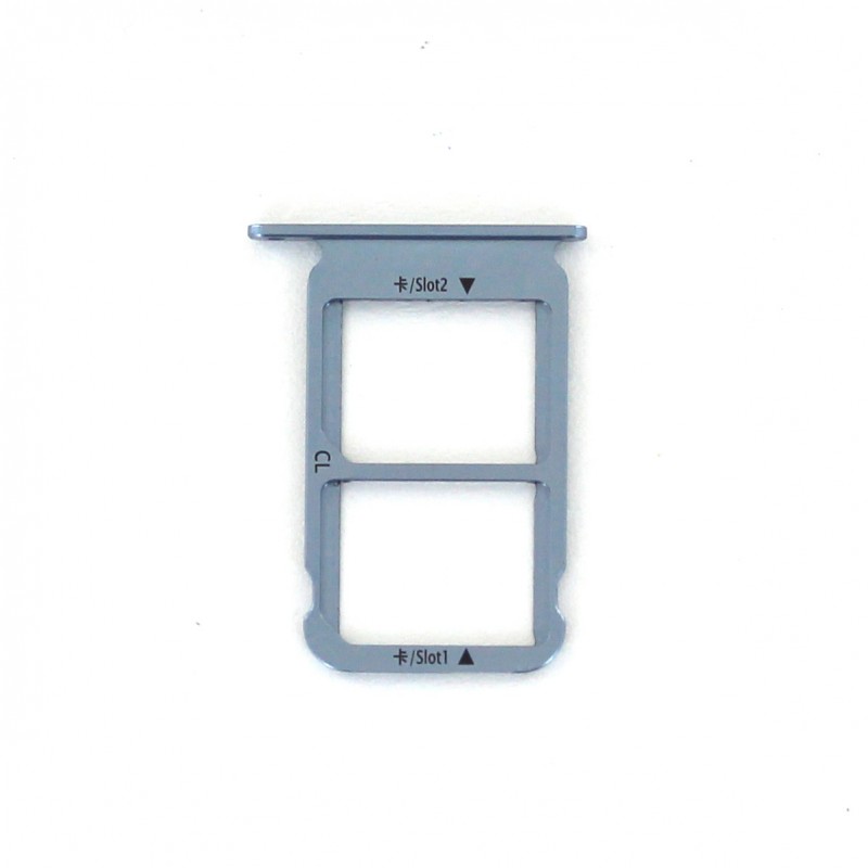 Rack tiroir 2 cartes SIM Gris pour Huawei Honor 10 Photo 1