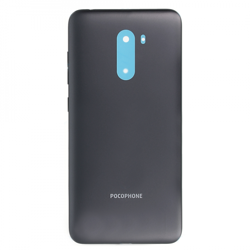 Coque arrière Noir Graphite pour Xiaomi POCOPHONE F1 Photo Face